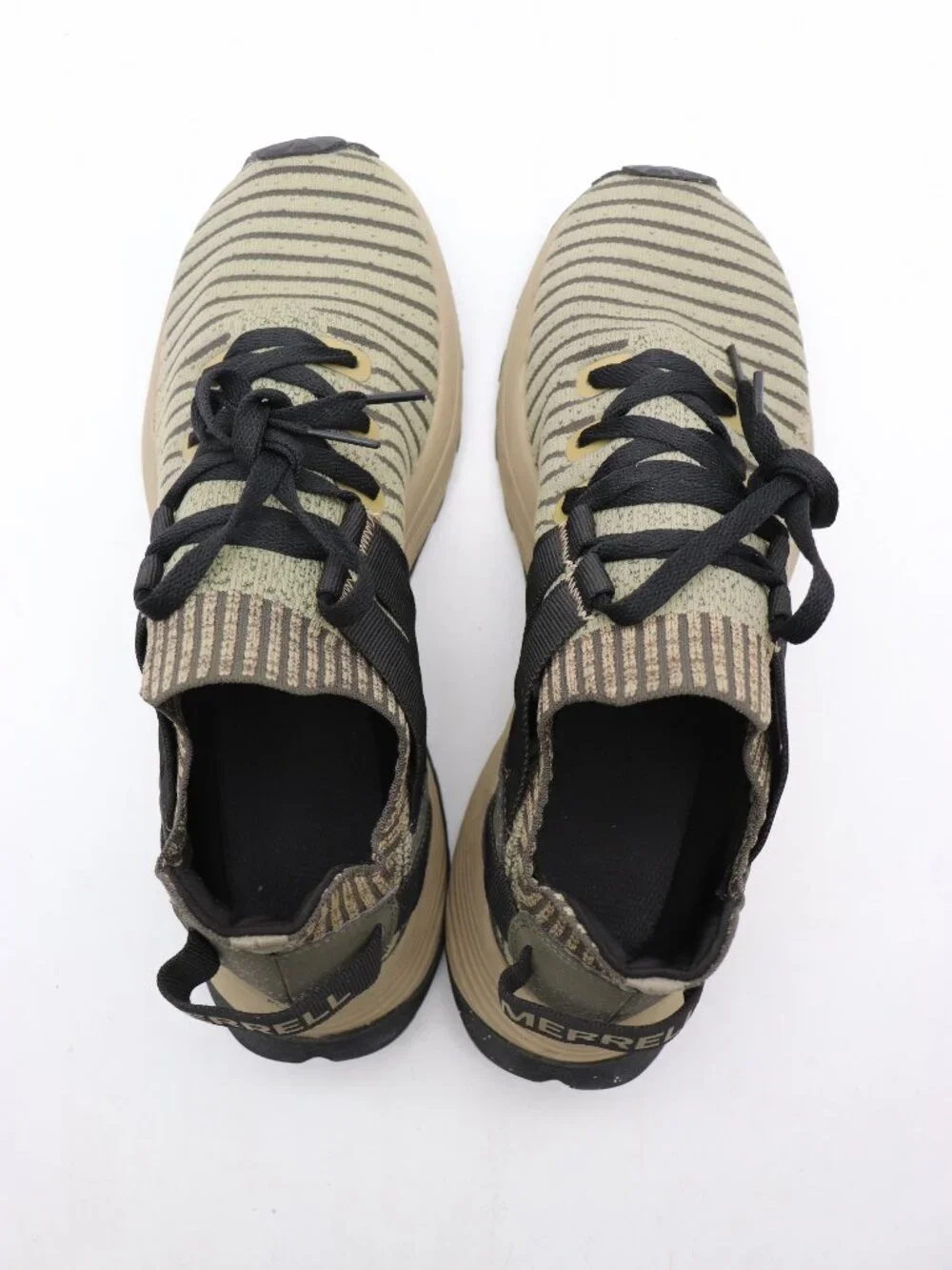 Merrell Embark Sneaker Men's Size 9 W Olive Green Hiking Athletic Shoes J067323
